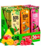 Snacks Variety Pack for Kids Adults - 30 Healthy Fruit Snacks Individual Packs for Kids Adults with Natural Mango Raspberries Pears and Apple Gluten-Free Vegan Low Carb Fruit Bar No Sugar Added MANGO MIX - Buy Online on SooperMarket.com