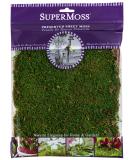 SuperMoss 21509 Sheet Moss 2oz Bag - Preserved Fresh Green Moss for Crafts and Decor - Buy Online on SooperMarket.com