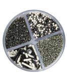Meta Title: Wilton Pearlized Silver Sprinkles 3.8 oz - Edible Silver Glitter for Cake Decorating - Buy Online on SooperMarket.com