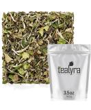 Tealyra Imperial Grade White Peony Tea | Organic Loose Leaf Bai Mu Tan | High Antioxidants, Low Caffeine | 100g (3.5oz) - Buy Online on SooperMarket.com