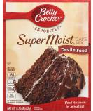 Betty Crocker Super Moist Devil's Food Cake Mix Devils-Food 432 g (Pack of 1) - Buy Online on SooperMarket.com