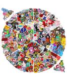 NICEVINYL 100Pcs Random Iron on Patches for Clothing - Assorted Funny Embroidered Appliques for DIY Clothes Repair - Buy Online on SooperMarket.com