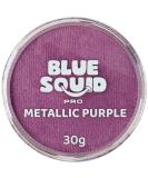 Blue Squid PRO Metallic Purple Face Paint - 30gm Single Cake Professional Makeup for Adults & Kids - Water Activated Halloween SFX Painting - Buy Online on SooperMarket.com