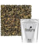 Tealyra - Osmanthus Gui Hua Oolong - Taiwanese Oolong Loose Leafe Tea - Sweet and Aromatic Taste - Organically Produced - 220g (8-ounce) 7.76 Ounce (Pack of 1) - Buy Online on SooperMarket.com