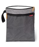 Skip Hop Wet Dry Bag Grab & Go Black & White Stripe Black/White Stripe - Buy Online on SooperMarket.com
