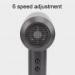 Compact Hair Dryer Travel Hair Dryer Portable Blow Dryer for Women Men Rechargeable Cordless Hairdryer 5000mAh 6 Speed Adjustment Fast Drying for Home Camping(Coffee) - Buy Online on SooperMarket.com