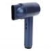 Compact Hair Dryer Travel Hair Dryer Portable Blow Dryer for Women Men Rechargeable Cordless Hairdryer 5000mAh 6 Speed Adjustment Fast Drying for Home Camping(Blue)