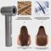 Cordless Hair Dryer USB Rechargeable Professional Hair Dryer Blow Dryer Portable Blow Dryer for Women Men Hot and Cold Air Mode LED Battery Display for Dormitory Travel - Buy Online on SooperMarket.com