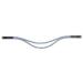 HKM 102104-20-Full browband with wave duo red blue Full