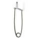 Nappy Pins Safety Lock - 24 Pcs White Diaper Pins for Baby Infants Kids - Buy Online on SooperMarket.com