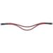 Buy HKM 102104-10 Full Browband with Wave - Black Red | Premium Quality Equestrian Gear | International Shipping Available - Buy Online on SooperMarket.com
