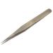 Premium Fine Straight Tip Tweezers - 120mm Durable with Replacement Tips - 1 Piece for Precision Use - Buy Online on SooperMarket.com