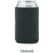 12 Pack Charcoal Can Cooler Sleeves - Blank Poly Foam Insulated Beverage Holders - Buy Online on SooperMarket.com