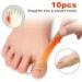 10 Pcs Turf Toe Straps - Skin-Friendly Adhesive Toe Straighteners for Men & Women - Buy Online on SooperMarket.com