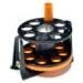 Pelengas Speargun Reel - Black-Orange Plastic | Durable and Reliable - Buy Online on SooperMarket.com