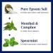 Dr Teal's Vapor Bath Epsom Salt Soak with Menthol, Camphor, Essential Oils - 2 lbs - Buy Online on SooperMarket.com