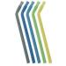 B.BOX Reusable Silicone Straw BPA Phthalates and PVC Free with Cleaning Brushes (5pk x 2) (Pool Party) - Buy Online on SooperMarket.com