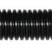 Flexible Polyethylene Wire Loom, 1 1/2 Inch Diameter, 10 Feet, Black