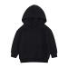 Kids Boy Girls Fleece Hoodie Solid Classic Winter Sweatshirt Casual Soft Hooded Pullover Long Sleeve Top 1-13T Black 8-9 Years