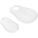 2Pcs Silicone Toe Separators for Thumb Valgus Corrector and Bunion Cushion - Buy Online on SooperMarket.com