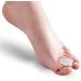 JHGCCL 2PCS Soft Gel Toe Corrector Pads for Hallux Valgus - Toe Straighteners and Protector for Bent Toes - Buy Online on SooperMarket.com