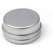 Buy 24-Piece Silver Aluminum Screw Can Set - 10ml Cosmetic & Candle Storage | Durable & Versatile Aluminum Cans for International Shipping - Buy Online on SooperMarket.com