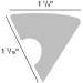 HAN'S DELTA K55 Rubber Bumpers Replacement Pool Table Rail Cushions (Set of 6) - 8ft - Buy Online on SooperMarket.com