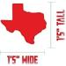 Texas Tanning Bed Stickers - Full Roll of 1000 | Premium Quality Stickers for Tanning Salons - Buy Online on SooperMarket.com