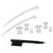 Hiibaby 2 x Sound Tubes + 6 x Ear Plugs/Pieces/Domes + 3in1 Hearing Aids Cleaning Tool - Buy Online on SooperMarket.com