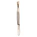 TITANIA Solingen Tweezers - Slanted Design Gold-Plated Tip 1 Pack | Premium Quality Eyebrow Tweezers for Precision Grooming - Buy Online on SooperMarket.com