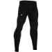 CompressionZ Men's Compression Pants Base Layer Running Tights Mens Leggings for Sports Black Large