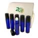 GreenHealth - Aromatherapy Roll On Bottles Cobalt Blue Glass - (Pack of 6)