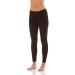 Bodtek Womens Thermal Underwear Pants Premium Long Johns Fleece Lined Base Layer Bottom Black Medium
