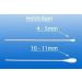 Noba Cotton Buds Non-Sterile - 10-11 mm 15 cm 50 Pieces | International Shipping Available - Buy Online on SooperMarket.com