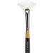 KINGART Original Gold Specialty 9246 Series Synthetic Bristle Rake Fan Brush (Size 2) - Black/Gold - Buy Online on SooperMarket.com