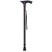 Canes Walking Stick Elderly Smart Lightweight Non Slip Multi Function Telescopic Aluminum Alloy Illuminated Handcuffs Exchange Singlefoot Practical