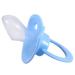 XXL Silicone Pacifier - JUMBO Adult Orthodontic Therapeutic Sleep Aid - Size 10 (Blue Hedgehog) - Pacifier Addict - Fixx - Buy Online on SooperMarket.com