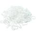 Mytoptrendz Clear Neoprene Elastic Rubber Bands - 250 Pack of Transparent Polyurethane for Superior Durability - Buy Online on SooperMarket.com