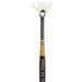 KINGART Original Gold Specialty 9246 Series Synthetic Bristle Rake Fan Brush (Size 2) - Black/Gold - Buy Online on SooperMarket.com