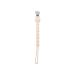 kekafu Pacifier Clip for Baby  Silicone Pacifier Chain  Pacifier Clip Soothers Holder for Baby Boys Girls Beige