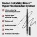 Revlon ColorStay Micro Hyper Precision Gel Eyeliner Black 0.002 oz - Transform Your Style with the Best Innovation Today! - Buy Online on SooperMarket.com