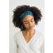 Grace Eleyae Silk Turban Style Headband Blue Peach Floral - Transform Your Style with the Best Innovation Today! - Buy Online on SooperMarket.com