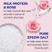 Dr Teal's Foaming Bath with Pure Epsom Salt, Calm & Serenity with Rose 34 oz - Transform Your Style with the Best Innovation Today! - Buy Online on SooperMarket.com