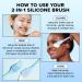 I Dew Care 2-in-1 Silicone Mask Brush 1 ct - Transform Your Style with the Best Innovation Today! - Buy Online on SooperMarket.com