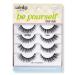 Ardell Winks Be Yourself Vibez, Black Strip Lash 4 pair