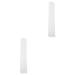 STOBOK Cake Stencil 2pcs Handmade Soap Sandwich The Cat Silica Gel Trinkets White Chocolate Molds Whitex2pcs 32.1X5.3cmx2pcs