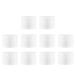 Uonlytcch 10pcs Matte Bottles Ointments Jar 15g Cream Jar Bottles Empty Face Cream Bottle White