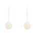 Healeved 2pcs Bath Back Brush Bathroom Back Brush Body Loofah with Handle Soft Back Brush Bath Brush Shower Brush Massage Brush Scrubber Bath Brush Handle White Back Scrub Brush mediumx2pcs