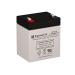 SigmasTek UPG Universal Power UB1250 12 Volt 5 AH F1 Replacement Battery