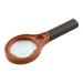 Plastic Frame Nonslip Grip 50mm Lens Handheld Reading Magnifying Glass Magnifier 4X Good Times